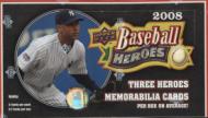 2008 Upper Deck Heroes Baseball Hobby Box