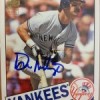 2012 Don Mattingly Archives Auto Hard Signed- Dylan Hayes