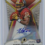 Phenomenal Pull: Robert Griffin III Autographed Rookie Card plus more!