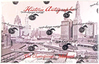 Historic Autograph Midwest Champions Edition Baseball Box