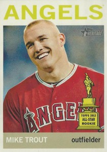 2013 Topps Heritage Mike Trout
