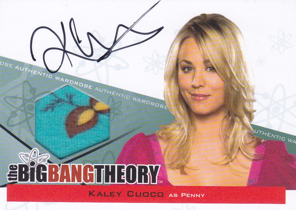 Kaley Cuoco as Penny Big Bang Autograph