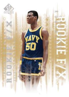 2012/13 David Robinson SP Authentic Basketball Card
