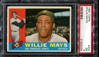 Willie Mays Baseball Card