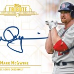 Topps Announces Autograph Trading Card Deal With Mark McGwire!
