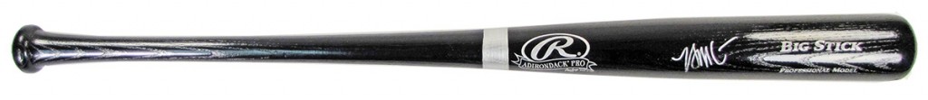 Brian McCann Autographed NY Yankees Bat (PSA)  
