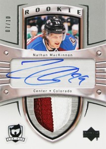 2013-14-NHL-The-Cup-Upper-Deck-Crosby-Tribute-Rookie-Autograph-Patch-Nathan-MacKinnon