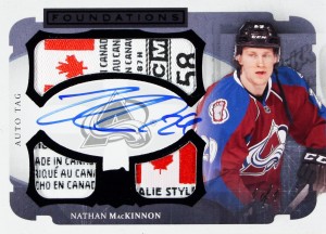 2013-14-NHL-The-Cup-Upper-Deck-Foundations-Autographed-Tag-Nathan-MacKinnon