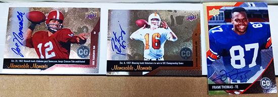 2014-Upper-Deck-Conference-Greats-SEC-Autographed-Amazing-Cards-Manning-...