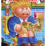 Latest Garbage Pail Kids release lampoons presidential candidates
