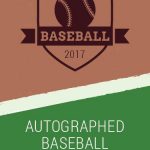 New Release – 2017 Hit Parade Autographed Baseball Hobby Box!