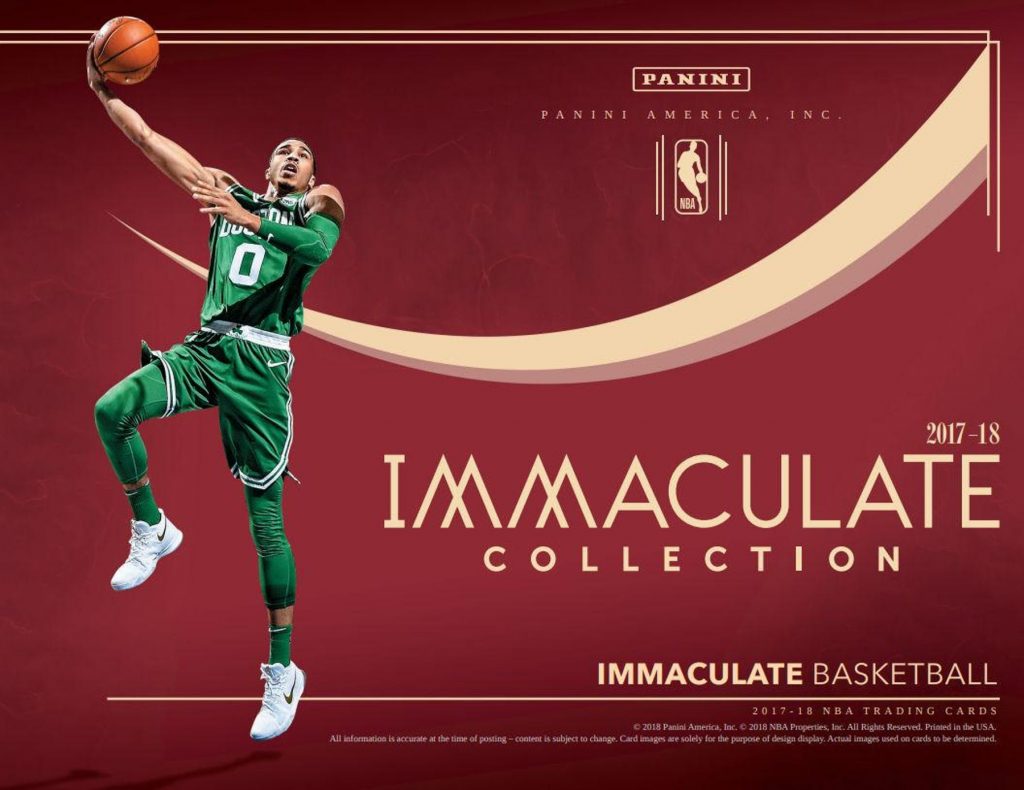 The prestigious Panini Immaculate Collection Basketball is set for