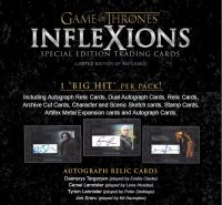 Rittenhouse Game of Thrones Inflexions Official Binder Album with P1 Promo Card 
